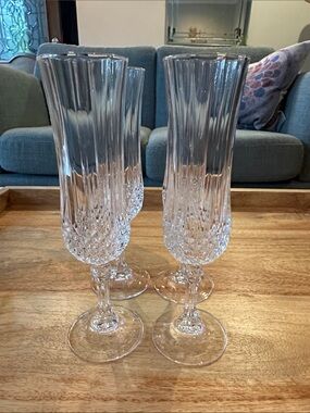Flute Glasses - Clear (Set of 4)